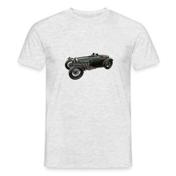 Voiture de collection - T-shirt homme - gris chiné - Devant - AI Model Male 178 dark (178cm)