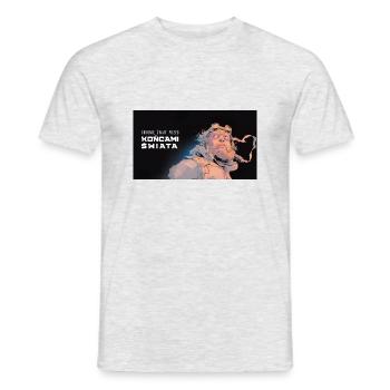 Lucas 'Loki' Gallagher - T-shirt homme - gris chiné - Devant - AI Model Male 178 dark (178cm)