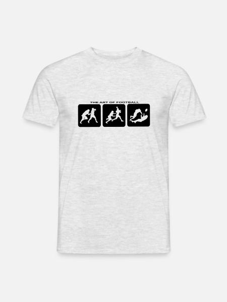 American Football Touchdown Quarterback Fantasy - Men's T-Shirt - heather grey