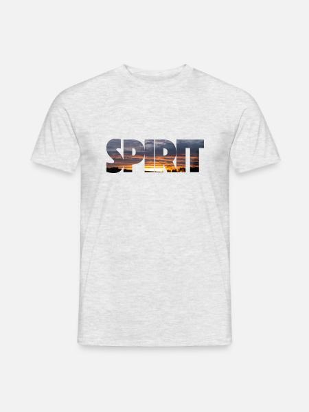 Spirit - Sunset - Men's T-Shirt - heather grey