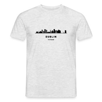 Dublin - Männer T-Shirt - Grau meliert - Vorne - AI Model Male 178 dark (178cm)