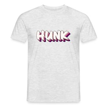 Hunk goodlooking guy - Men's T-Shirt - heather grey - Front - AI Model Male 178 dark (178cm)
