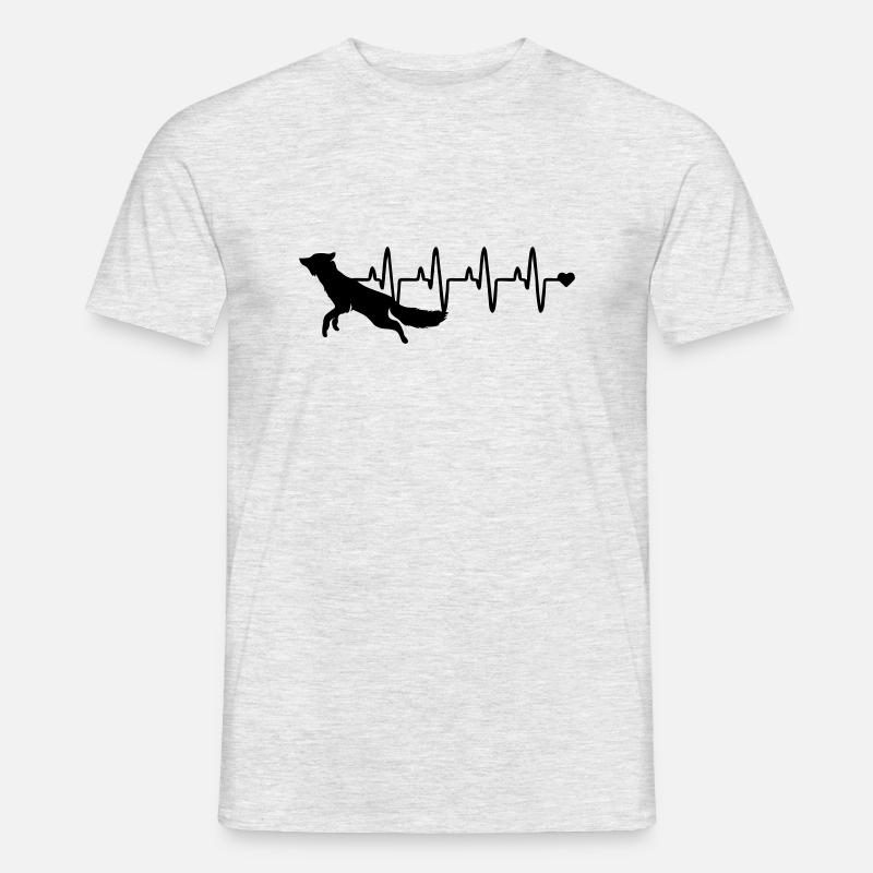 Fox - Men's T-Shirt - heather grey