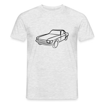 Oldtimer Vintage Tribal - Männer T-Shirt - Grau meliert - Vorne - AI Model Male 178 dark (178cm)