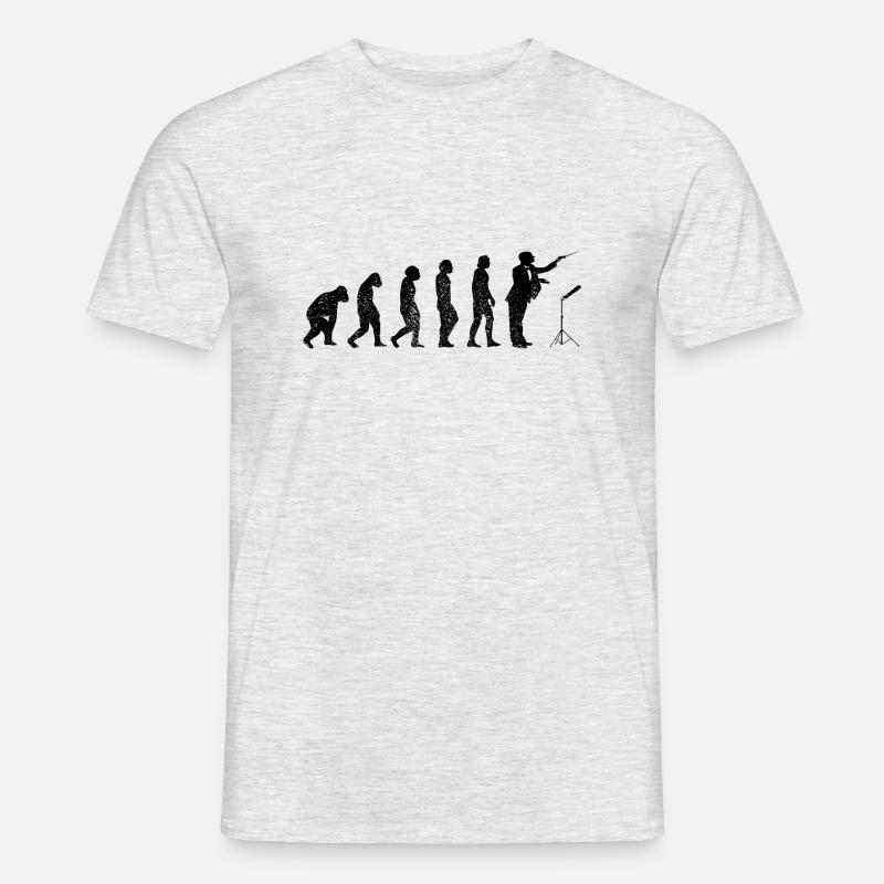 Dirigenten Geschenk Dirigent Musik Dirigieren - Männer T-Shirt - Grau meliert
