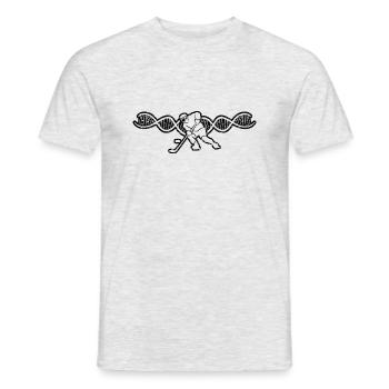 Eishockey Wintersport Eishockeyteam Geschenk - Männer T-Shirt - Grau meliert - Vorne - AI Model Male 178 dark (178cm)