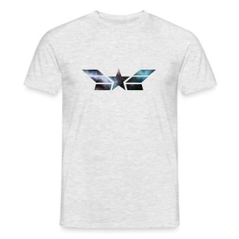 Stardust américain - T-shirt homme - gris chiné - Devant - AI Model Male 178 dark (178cm)