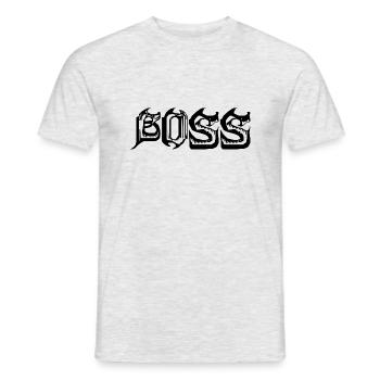 Bitcoin Trading Crypto Stocks - T-shirt homme - gris chiné - Devant - AI Model Male 178 dark (178cm)