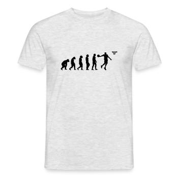 Club de basket-ball Amateurs de basket-ball Joueurs de basket-ball - T-shirt homme - gris chiné - Devant - AI Model Male 178 dark (178cm)