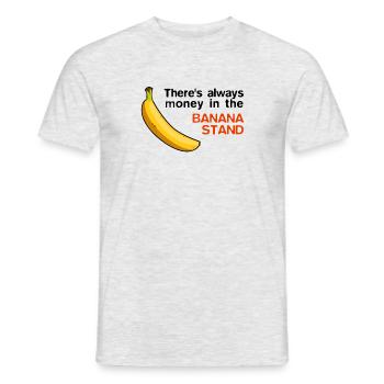 Banana stand - Men's T-Shirt - heather grey - Front - AI Model Male 178 dark (178cm)