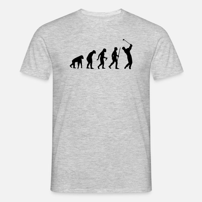 GOLF EVOLUTION - T-shirt Homme - gris chiné