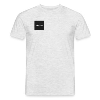 Impulsion - T-shirt homme - gris chiné - Devant - AI Model Male 178 dark (178cm)