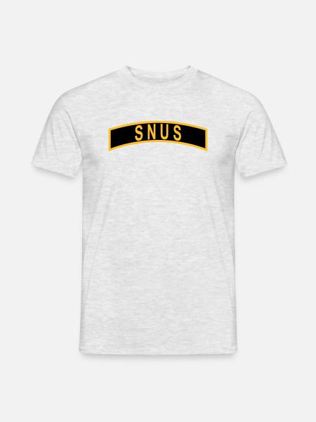 SNUS BOW - Men's T-Shirt - heather grey