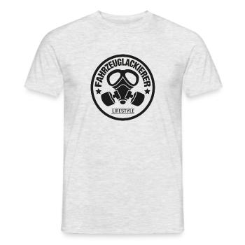 Fahrzeuglackierer, Lackierer - Männer T-Shirt - Grau meliert - Vorne - AI Model Male 178 dark (178cm)