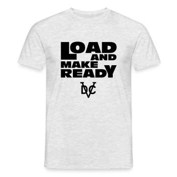 Chargement et préparation RO2 - T-shirt homme - gris chiné - Devant - AI Model Male 178 dark (178cm)