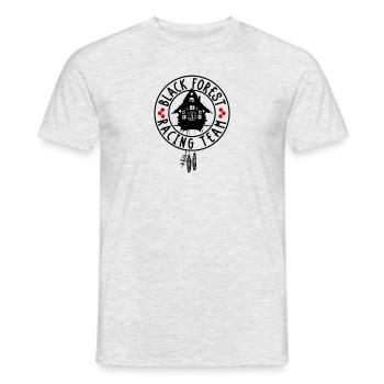 Équipe de course de la Forêt-Noire - T-shirt homme - gris chiné - Devant - AI Model Male 178 dark (178cm)