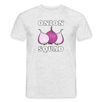 Onion Squad Hobby Chef Food Chef - T-shirt homme - gris chiné - Devant - AI Model Male 178 dark (178cm)