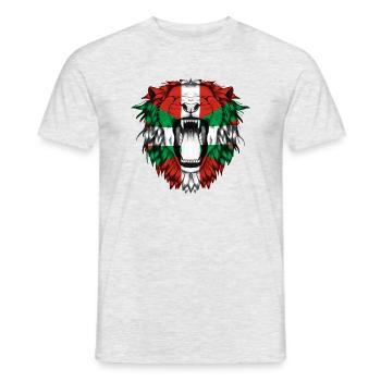 Baskenland - Männer T-Shirt - Grau meliert - Vorne - AI Model Male 178 dark (178cm)