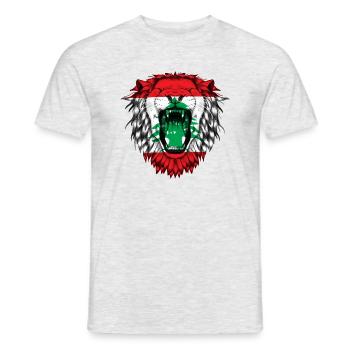 Lebanon - Men's T-Shirt - heather grey - Front - AI Model Male 178 dark (178cm)