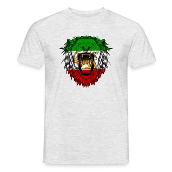 Persia - Men's T-Shirt - heather grey - Front - AI Model Male 178 dark (178cm)