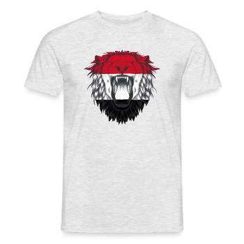 Jemen - Männer T-Shirt - Grau meliert - Vorne - AI Model Male 178 dark (178cm)