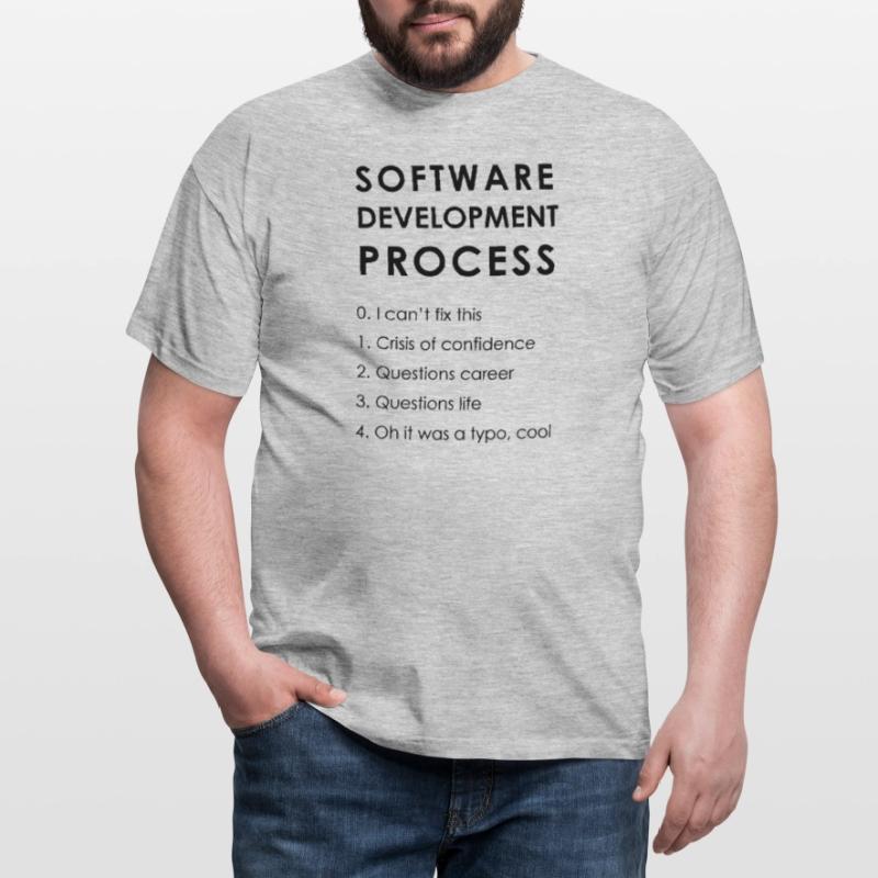 Software Development Process Men's T-Shirt