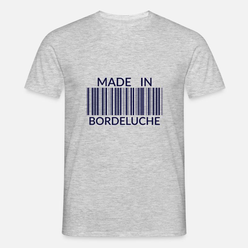 D83FFDEC E570 4106 BDCB 2FBDF6CEB111 - T-shirt Homme - gris chiné