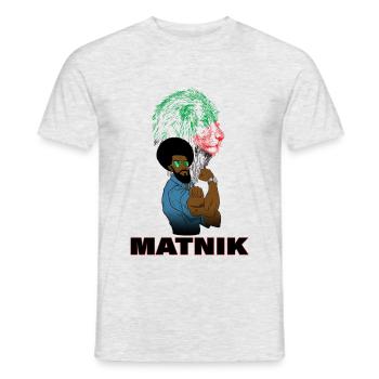 ile martinique cadeau original - T-shirt homme - gris chiné - Devant - AI Model Male 178 dark (178cm)