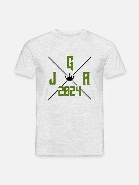 jga 2024 - Männer T-Shirt - Grau meliert
