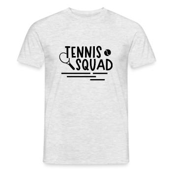 Sports de balle Hobby Tennis Squad d'été - T-shirt homme - gris chiné - Devant - AI Model Male 178 dark (178cm)
