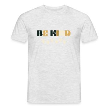 Sois gentil - Sois gentil - T-shirt homme - gris chiné - Devant - AI Model Male 178 dark (178cm)