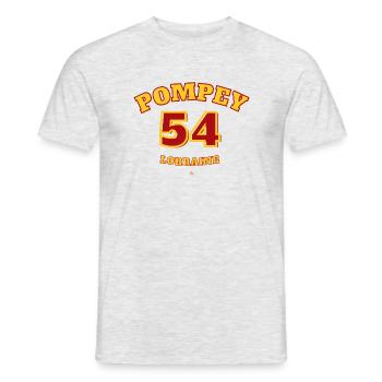 Pompey 54 - T-shirt homme - gris chiné - Devant - AI Model Male 178 dark (178cm)