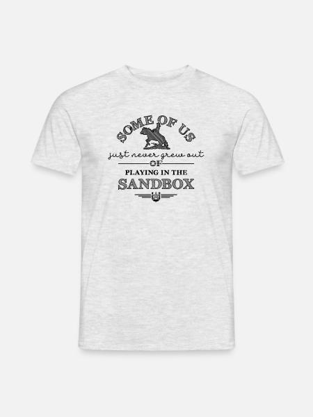 Westernreiter Spruch Reitersprüche Pferdesprüche - Männer T-Shirt - Grau meliert