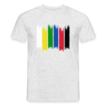 Taekwondo Allkampf Taekwondo-Gürtel Kup - Men's T-Shirt - heather grey - Front - AI Model Male 178 dark (178cm)