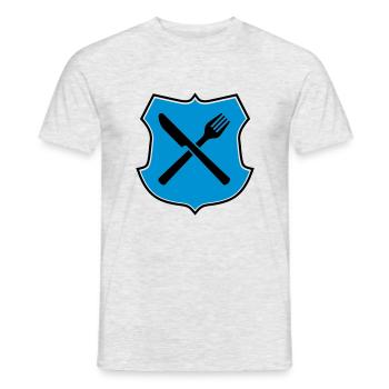 Essen - Männer T-Shirt - Grau meliert - Vorne - AI Model Male 178 dark (178cm)