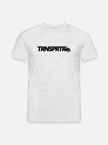 TRNSPRTR - Männer T-Shirt - Grau meliert