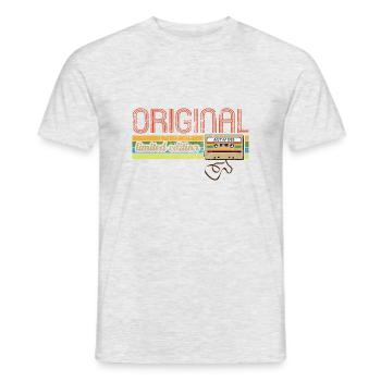 Original Best of 1993 - Cassette d’anniversaire - T-shirt homme - gris chiné - Devant - AI Model Male 178 dark (178cm)