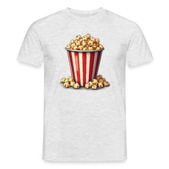 Popcorn - Carnival Children - Men's T-Shirt - heather grey - Front - AI Model Male 178 dark (178cm)