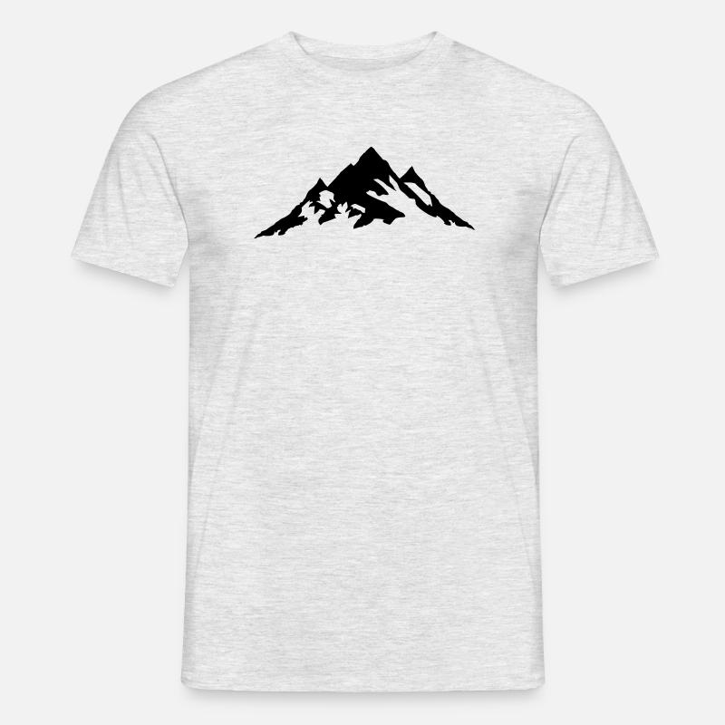 Mountain, Mountains - Men’s T-shirt - heather grey