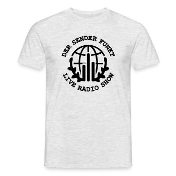 The transmitter is transmitting! - Men's T-Shirt - heather grey - Front - AI Model Male 178 dark (178cm)