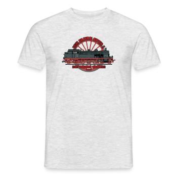 Märklin Ich Fahre Spur 1 - Männer T-Shirt - Grau meliert - Vorne - AI Model Male 178 dark (178cm)