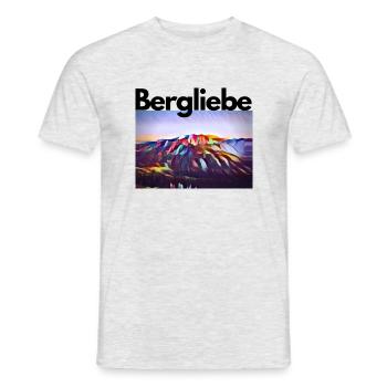 Lebenseinstellung - Männer T-Shirt - Grau meliert - Vorne - AI Model Male 178 dark (178cm)