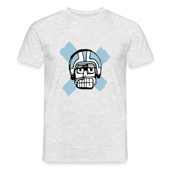 Junior - T-shirt homme - gris chiné - Devant - AI Model Male 178 dark (178cm)