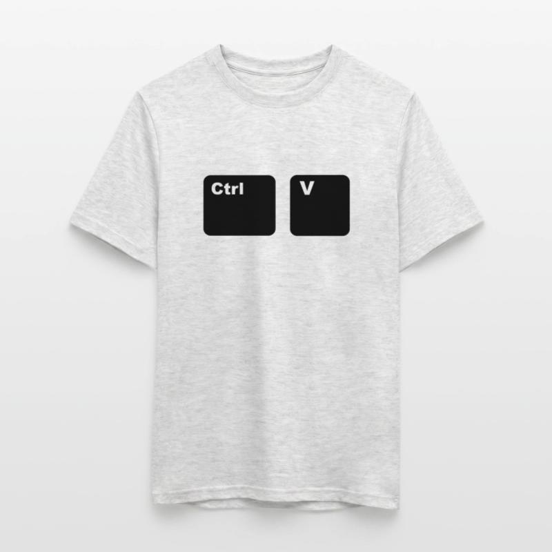 Ctrl + V Copy and Paste Männer T-Shirt
