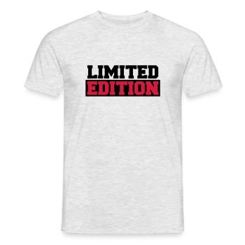Limited Edition - T-shirt homme - gris chiné - Devant - AI Model Male 178 dark (178cm)