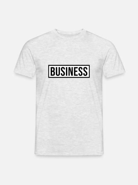 Business-Shirt - Men's T-Shirt - heather grey
