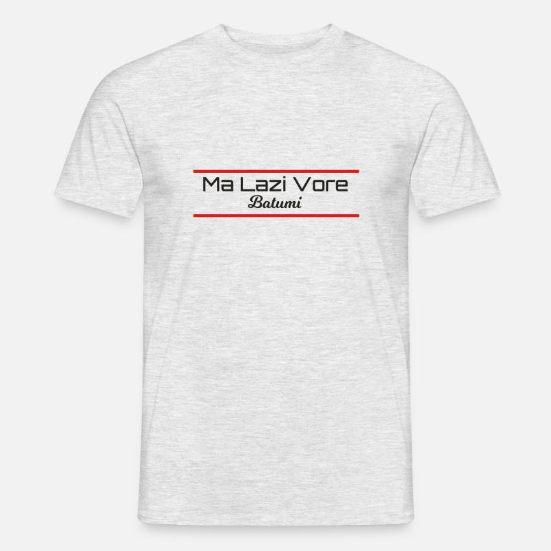 Batumi Lazca Lazisch - Männer T-Shirt - Grau meliert