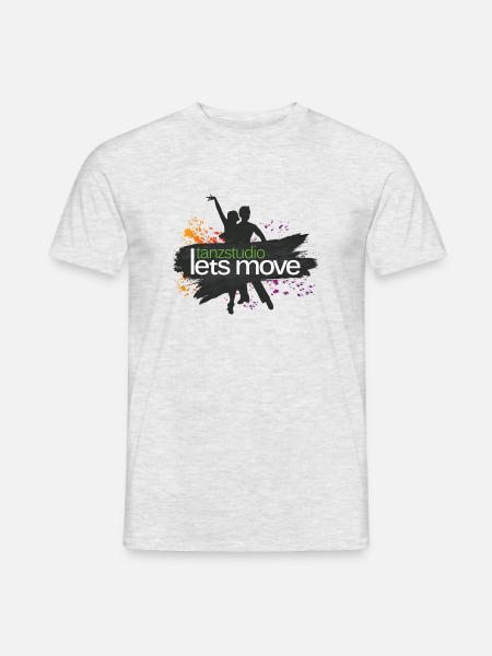 Dance Studio Let's Move - Men's T-Shirt - heather grey