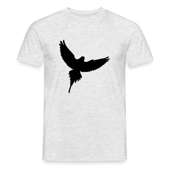 Colombe - T-shirt homme - gris chiné - Devant - AI Model Male 178 dark (178cm)