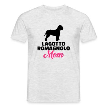 Lagotto Romagnolo - Männer T-Shirt - Grau meliert - Vorne - AI Model Male 178 dark (178cm)